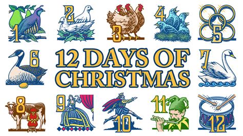 12 days of christmas original.